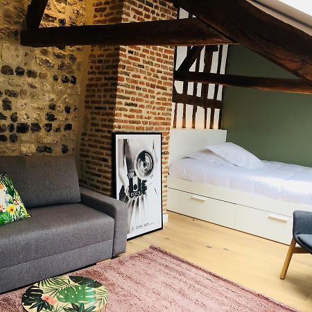 La Maison Des Arts Honfleur Exteriör bild